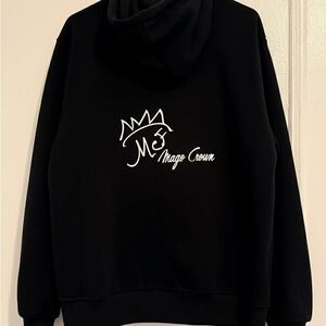 Hoodies for Men / women Black Hooded Sweater